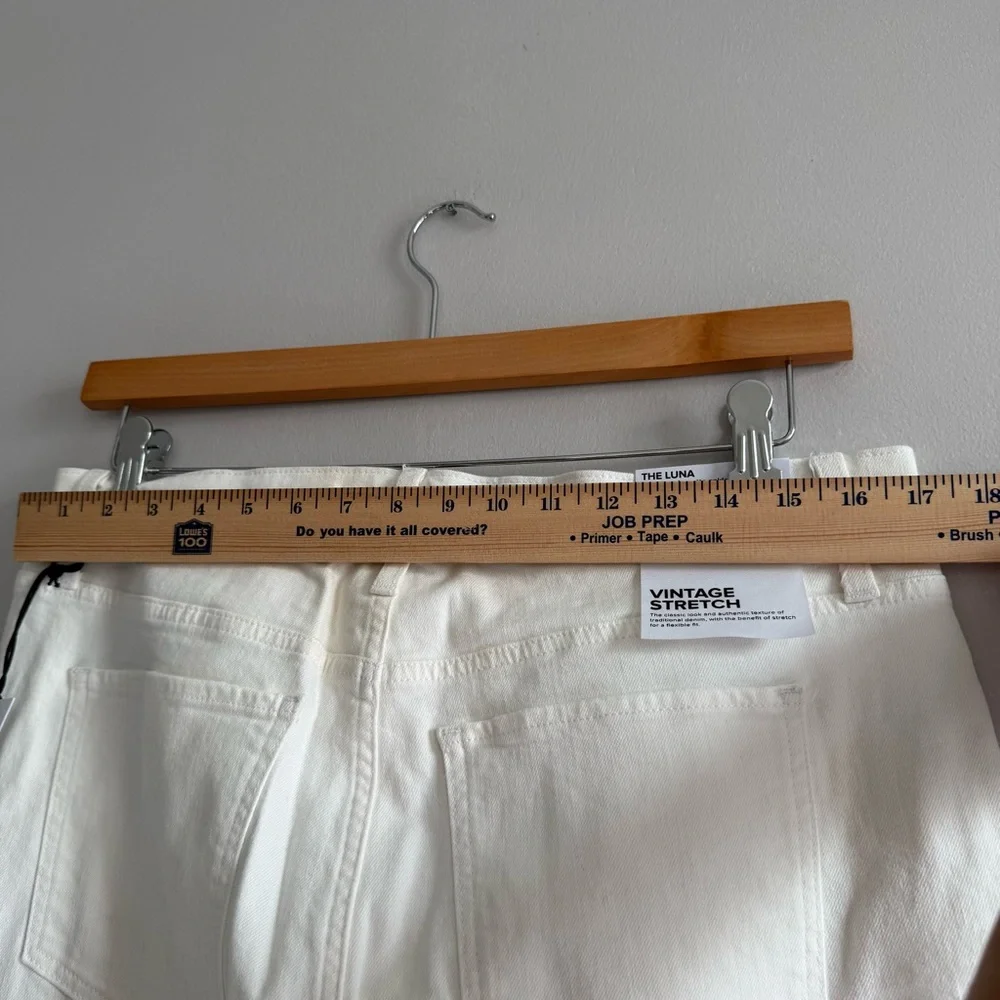Joe's Jeans High Rise Ankle Vintage Stretch White Jeans Women Size 33 - Picture 15 of 16